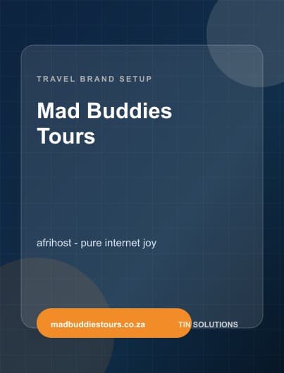Mad Buddies Tours website