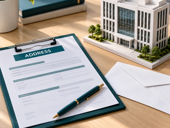 Company Address Change service preparation