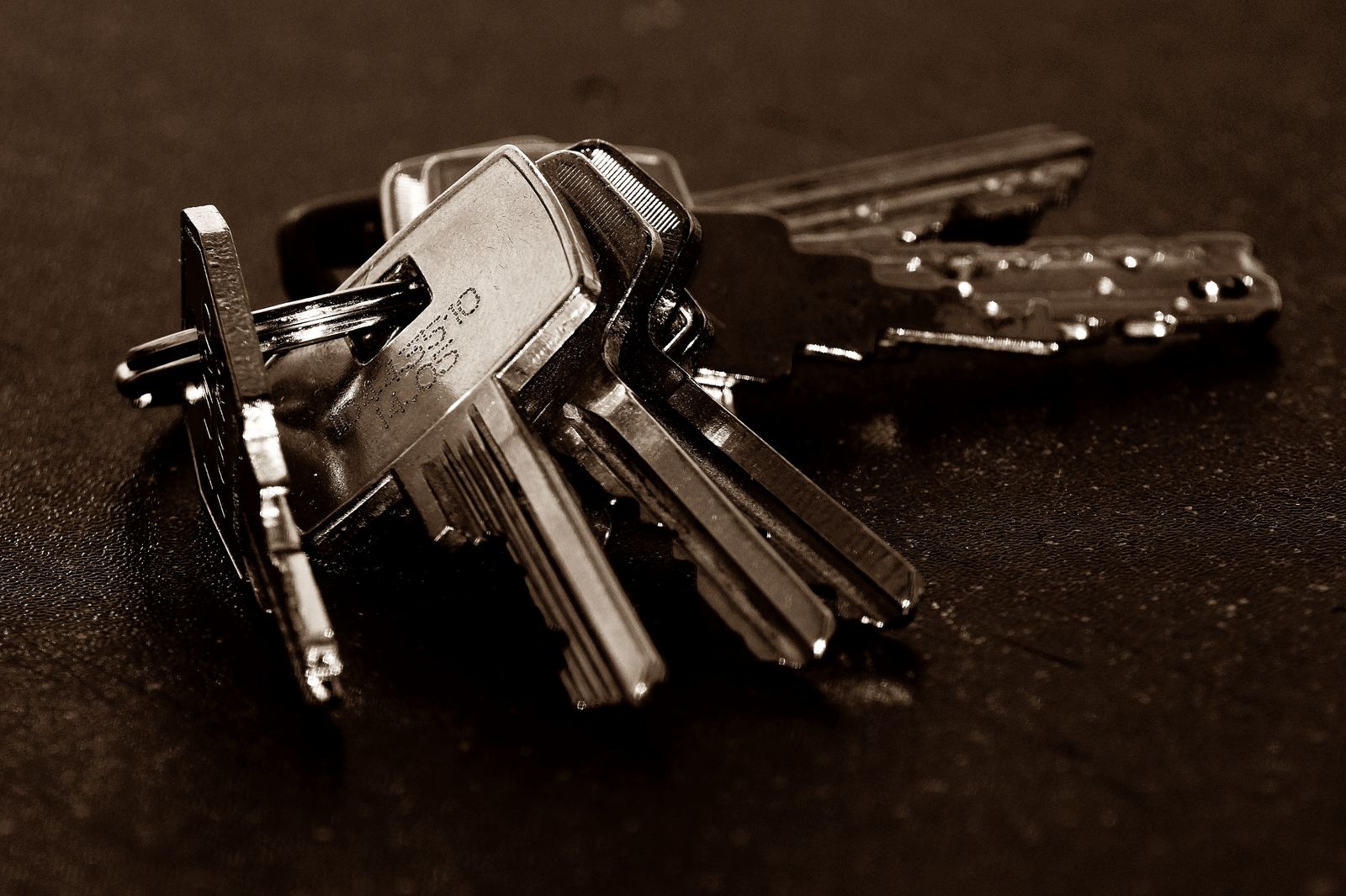 A close-up of keys representing a change of premises