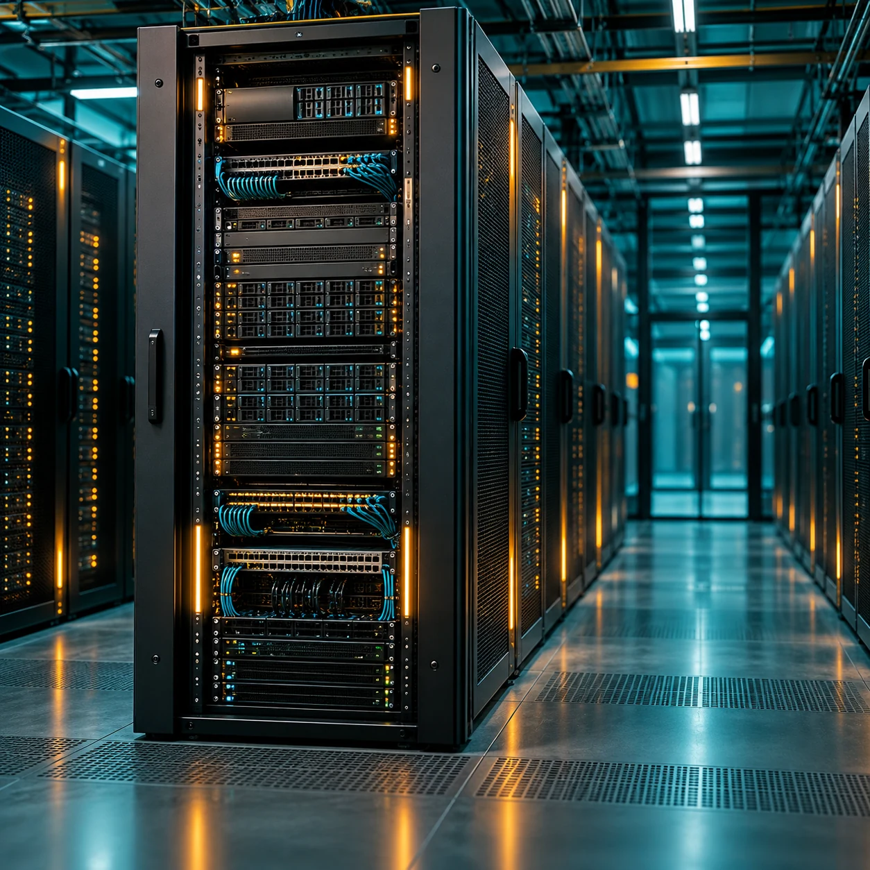 Cloud hosting server infrastructure