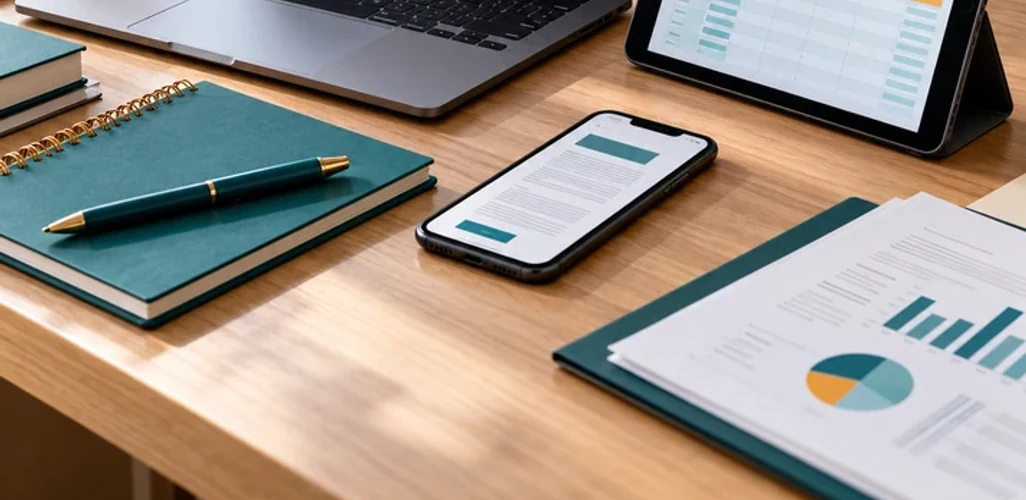 Connected productivity tools across devices